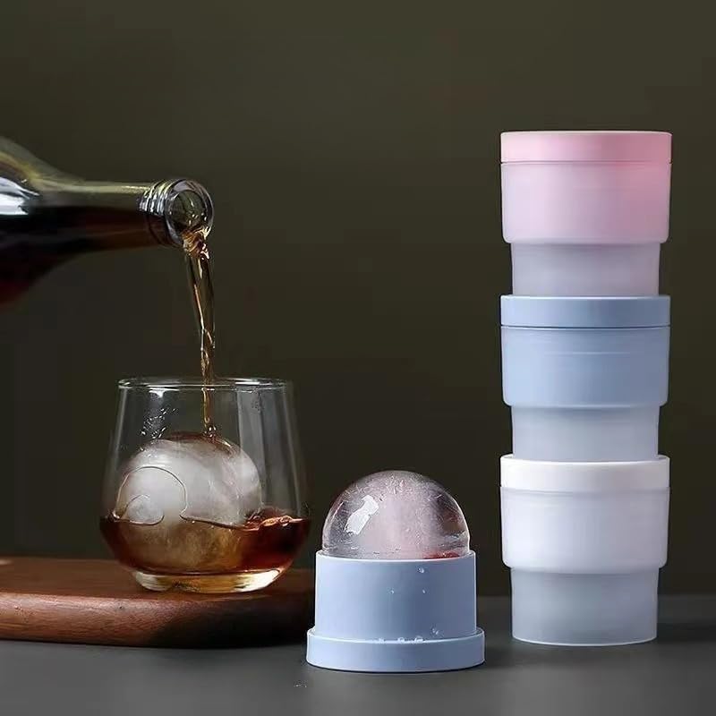 Molde para hielo esférico de silicona 6 piezas miniatura 4