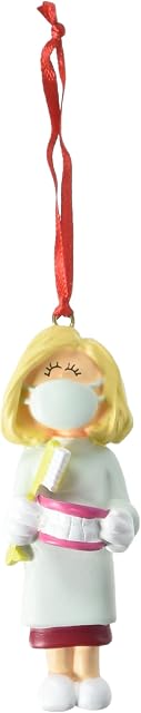 Ornament Central OC-029-FBL Female Blonde Dental Figurine