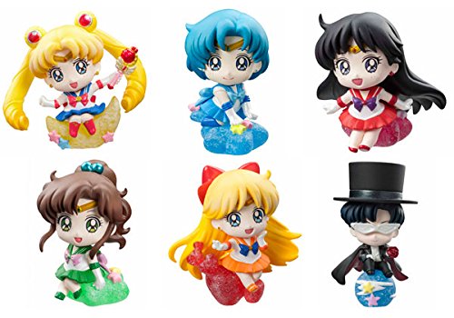 Megahouse Sailor Moon Make UP Petit CHARA Set 6 PCS
