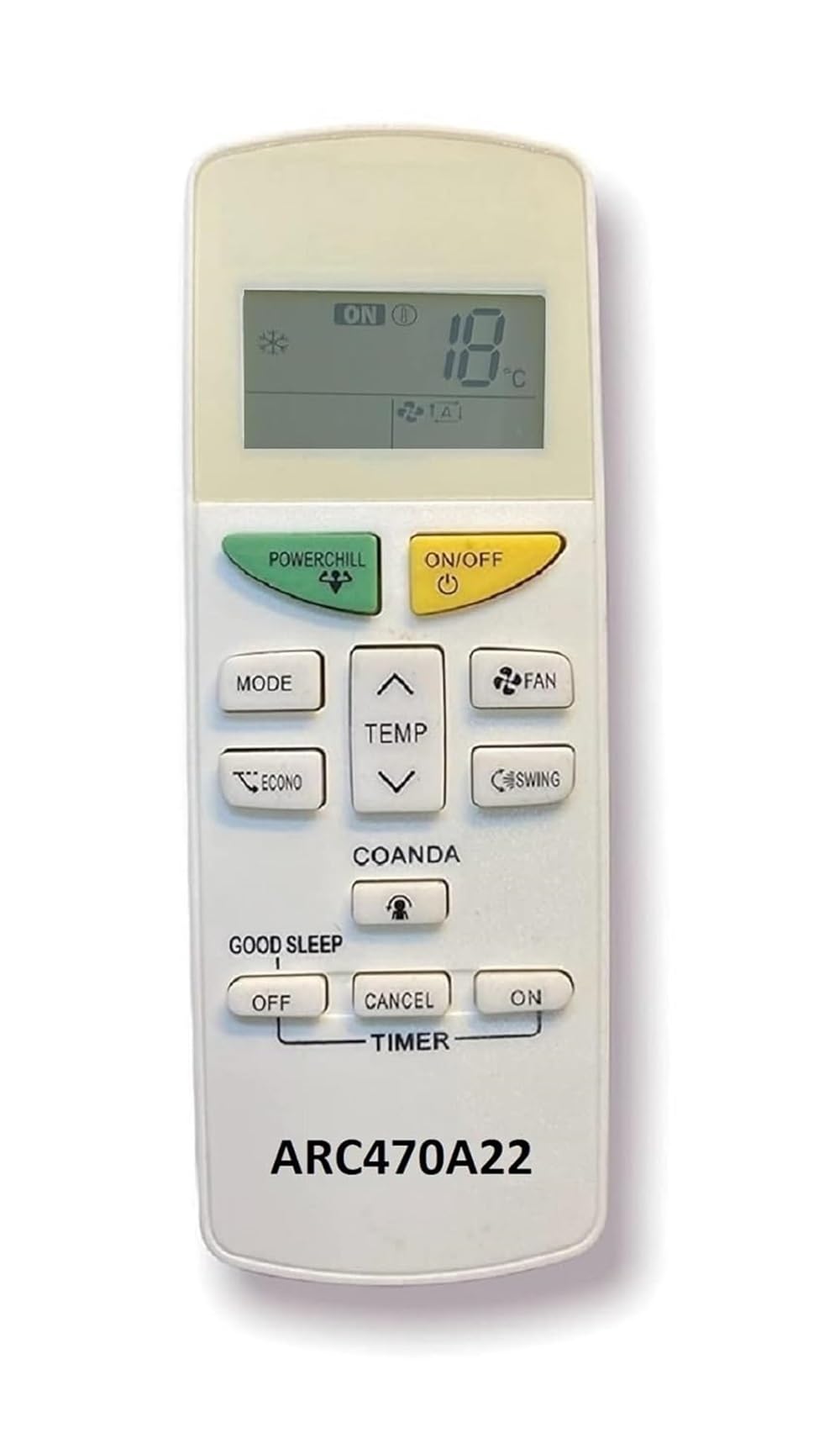 OKDEAL 5 Years Warranty AC Remote Compatible for Daikin AC Remote 1.5 Ton ARC470A22 (B0CWXKTWGQ) Amazon Price History, Amazon Price Tracker