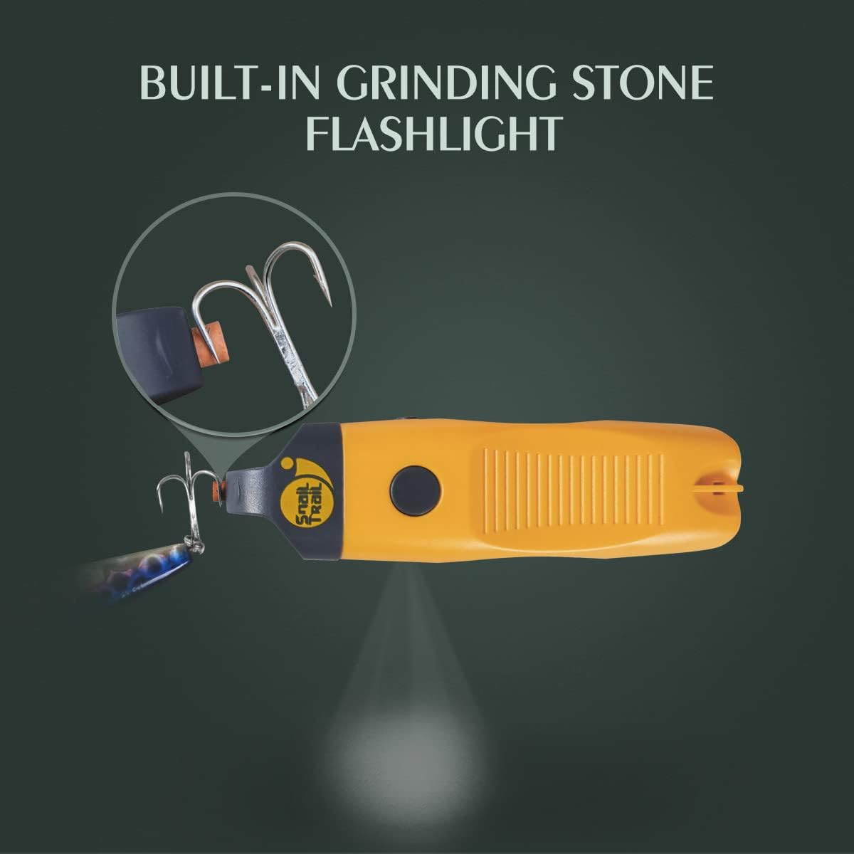 SNAIL TRAIL Electric Braided Fishing Line Stripper, Spinning Reel Line Spooler, Baitcast Reel Portable Line Winder, Line Remover Spool System, Fish Hook Sharpener, Fishing Tool Kit, Gift For Fisherman