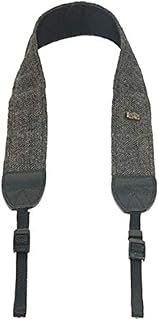 حزام كتف اسود عتيق للرقبة من القطن المتين لكاميرا سوني نايكون كانون اوليمباس دي اس ال ار