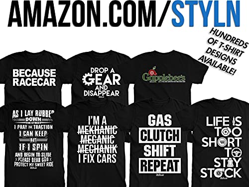 Subie Pedal Shift Diagram T-Shirt (X-Large) Black #TOP3