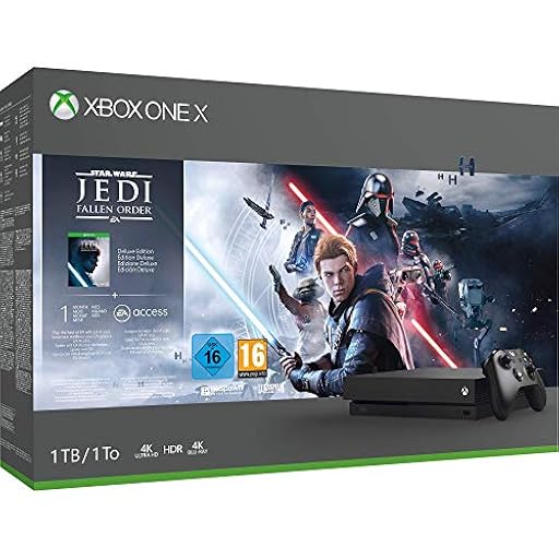 Xbox One X 1TB Console - Star Wars Jedi: Fallen Order Bundle - Xbox One [Importación inglesa] | Ya disponible en tu tienda friki favorita! En mundofriki.es!