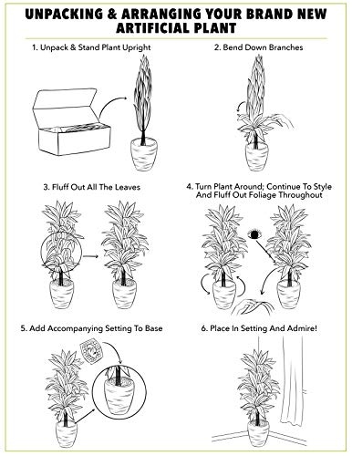 Nearly Natural Mini Areca, Fountain And Banana Palm Trees (Set Of 3),13 - 15 X13 - 15 X15.5 - 16 #TOP4