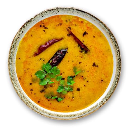 Image of FzyEzy Freeze-Dried Jain Dal Fry - 60g | Authentic Jain Indian Meal | No Onion, No Garlic | Instant & Ready-to-Eat | Gluten-Free | Preservative-Free | Wholesome & Flavorful Jain dish