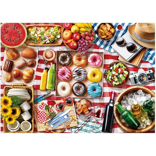 Puzzle con Tema de Picnic para Adultos 13+ anos miniatura 1