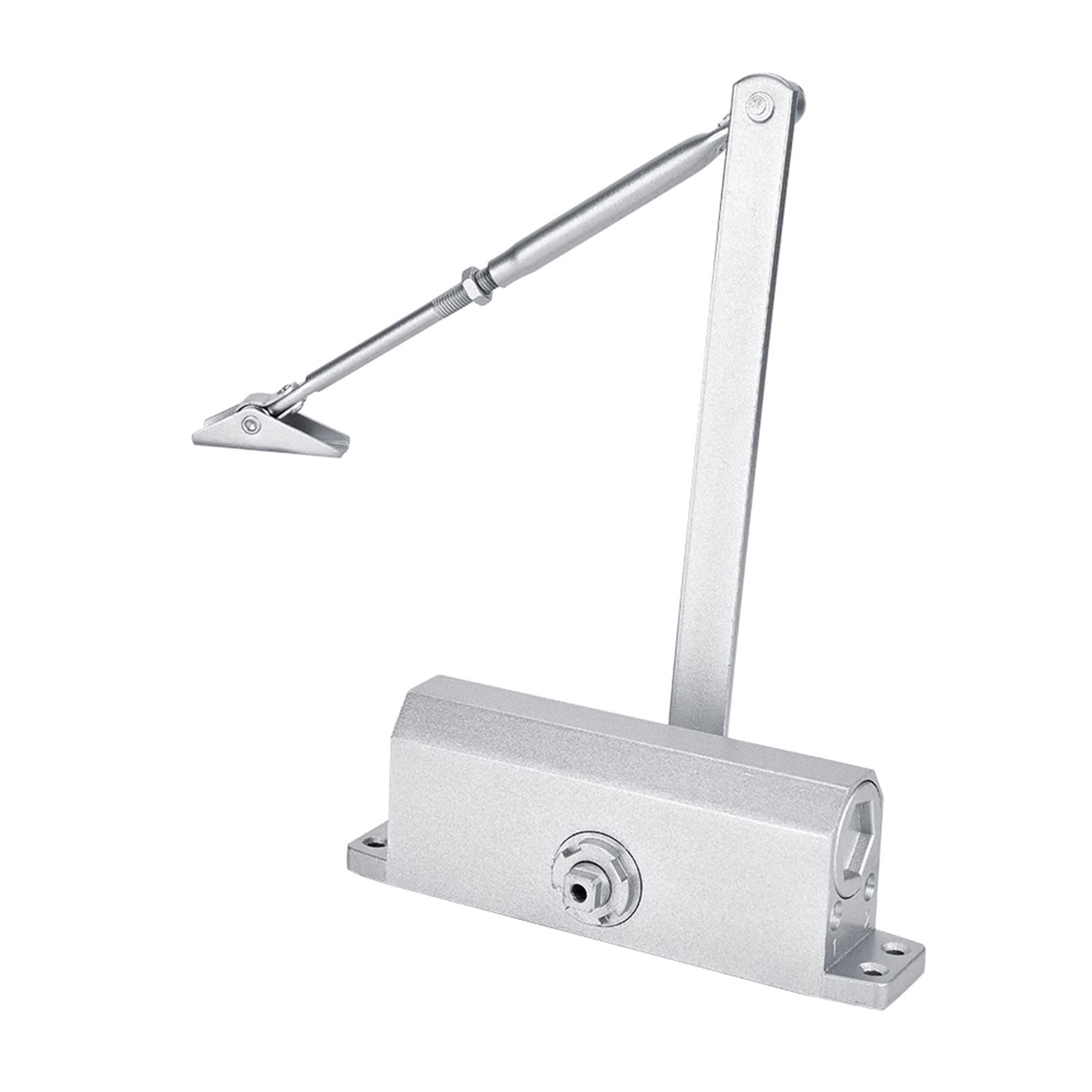 KIMISS Ferme-porte Robuste -Feu 45-75 Kg, Ferme-porte Automatique 600-1200 Mm, testé au Feu Pendant 1 Heure, Portes Gauche/droite Adaptées