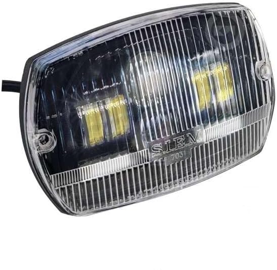 3000 Lm di potenza, colore Led 6500K (Luce bianca fredda)