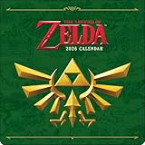 Legend of Zelda 2026 Wall Calendar