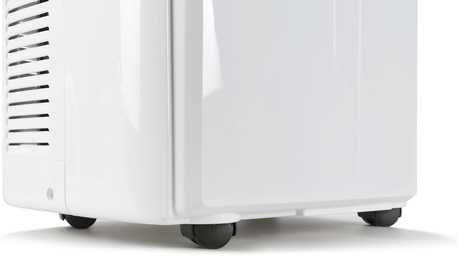 BLACK+DECKER Portable Air Conditioner, 12,000 BTU for Rooms Up To 550 Sq. Ft., Portable AC with Follow Me Remote Control & Window Kit, BPT08WTB, White