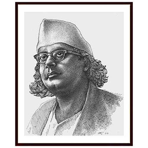 Art Design Freedom Fighter Photo frame | Matt Finished Print | Synthetic Wood frame without Glass | Frame for Living Room, Kitchen,Office,Restaurant Decoration | Gifting Purpose | Size(12x14)