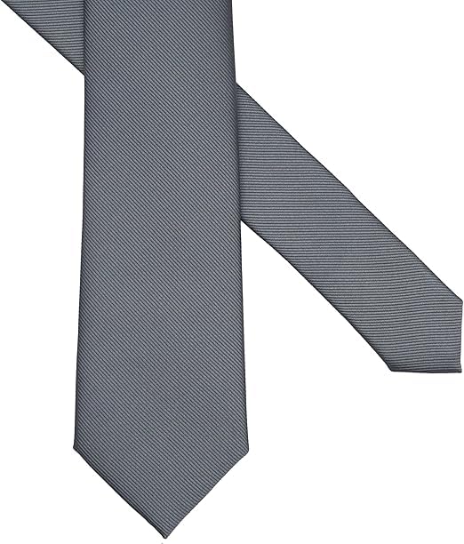 Image of Young Arrow Premium Microfiber Matte Finish Necktie for Men - Solid Formal Tie for Office, Wedding, Party, Groom & Groomsmen