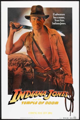 Amazon.co.jp: 映画ポスター 海外版 インディ・ジョーンズ/魔宮の伝説