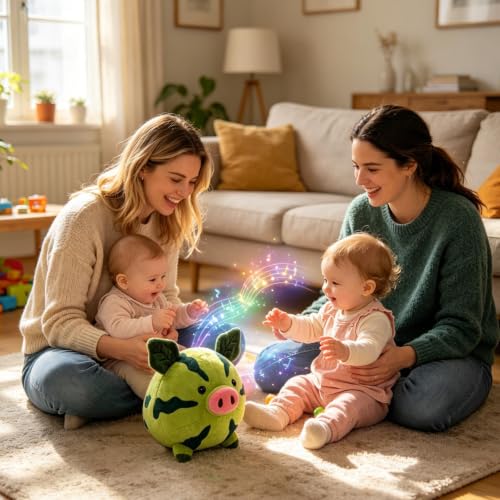 Peluche musical interactivo infantil con sonidos divertidos para jugar en casa. 2