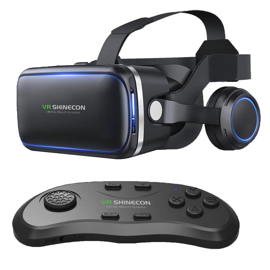 3D VR Headset Virtual Reality Glasses with Game Handle-picture-24