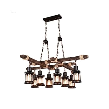 ヴィンテージ　ライト　シャンデリア　銅製 OCH016 8 BULBS CHANDELIER - POINT NO.39｜東京｜真鍮照明