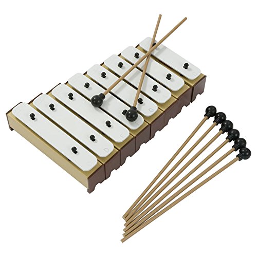 Percussion Plus PP932 Chime Bar (Set of 8), White