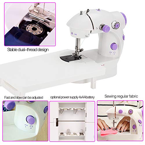 LMYJ Mini Macchina da Cucire con Tavolo