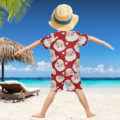 Image of visesunny Little Boys Short Sleeve T-Shirt Beach Shirts Casual Shorts Set Summer Clothes for Kids Outfits