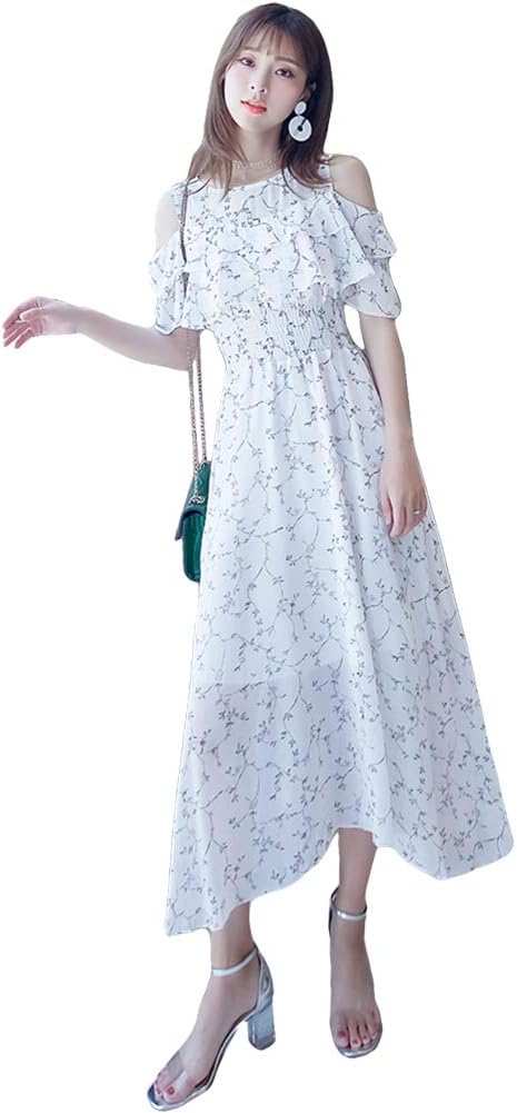 Amazon.co.jp: マキシワンピース ロング丈 シフォン オフ Amazon.co.jp: マキシワンピース ロング丈 シフォン オフ