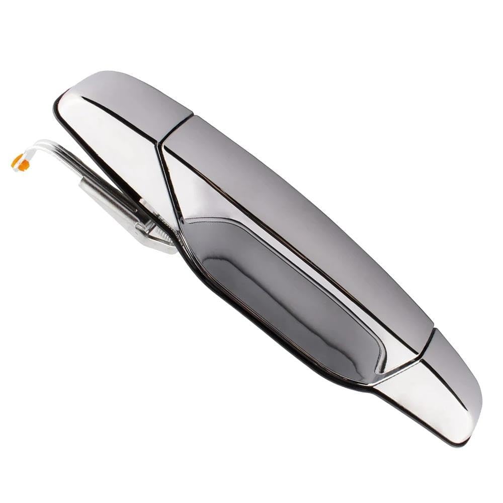 SXQPOCAR Car Exterior Door Handle Front/Rear Left Right Side for Chevy Avalanche Silverado Suburban Tahoe 2007-2013 Replacement Parts(Rear Left)