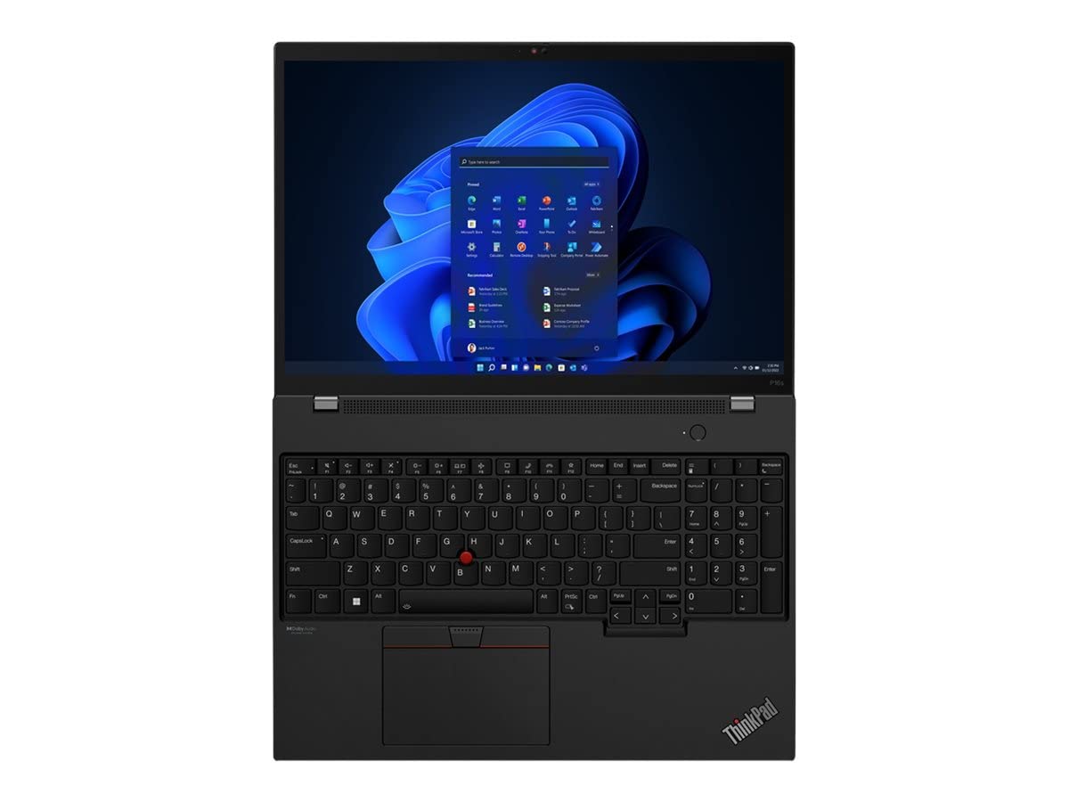 Lenovo ThinkPad P16s Gen 1 Laptop Professional, NVIDIA Quadro T550