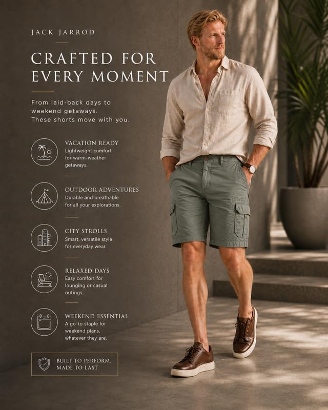 Image of Comfort Fit Shorts for Men & Women | Cotton Stretch Fit | 32-44
