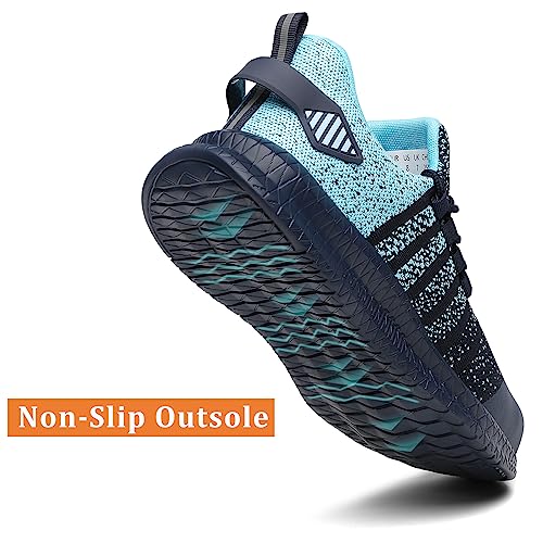 Image of Steel Toe Shoes for Men and Women Comfortable Lightweight Work Safety Shoes Puncture Proof Slip Resistant Indestructible Sneakers Construction Work Utility
