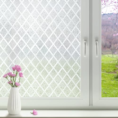 Película para ventana con privacidad frosted 17.5" x 78.7" miniatura 6