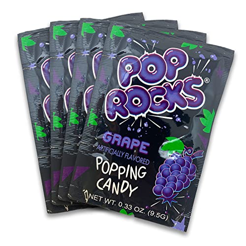 grape pop rocks - Grape POP ROCKS® Candy | Includes 4 Individual Packs of Grape Flavored Mini Rock Popping Candies