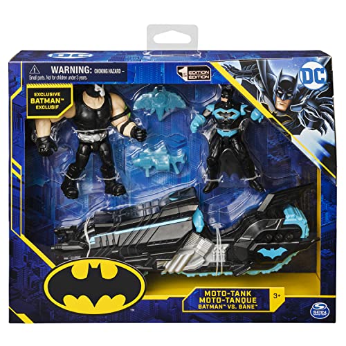 Bizak DC Batman Batmoto con 2 personaggi da 10 cm