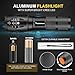 Tactical Flashlights 5 Pack Light Torch Flashlight Brightest LED Flashlight with 5 Modes Adjustable Waterproof Flashlight for Biking Camping