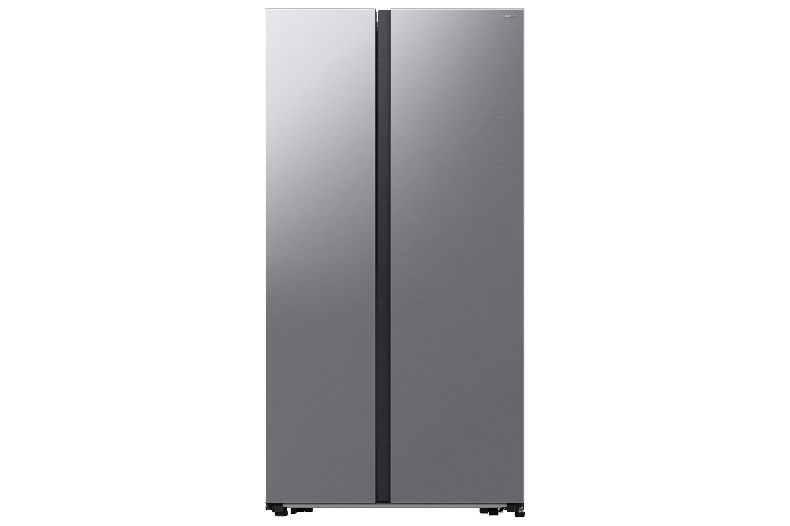 Samsung Series 6 American Style Fridge Freezer, Features SpaceMax and AI Energy Mode , Gentle Silver Matte, Model: RS57DG400EM9EU [Energy Class E]