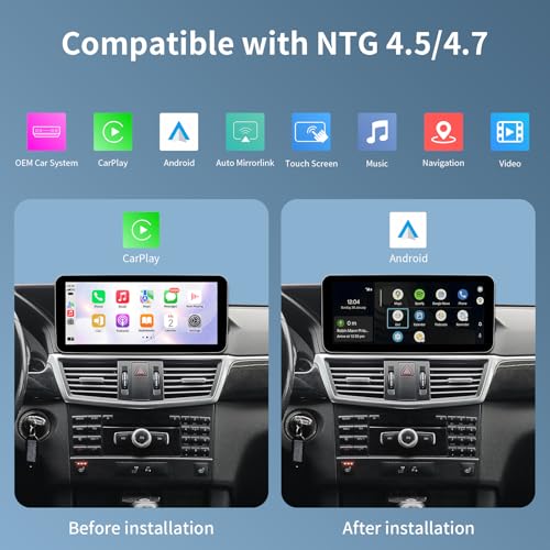 Pantalla táctil 12.3 pulgadas para Mercedes Benz E-Class W212 miniatura 2