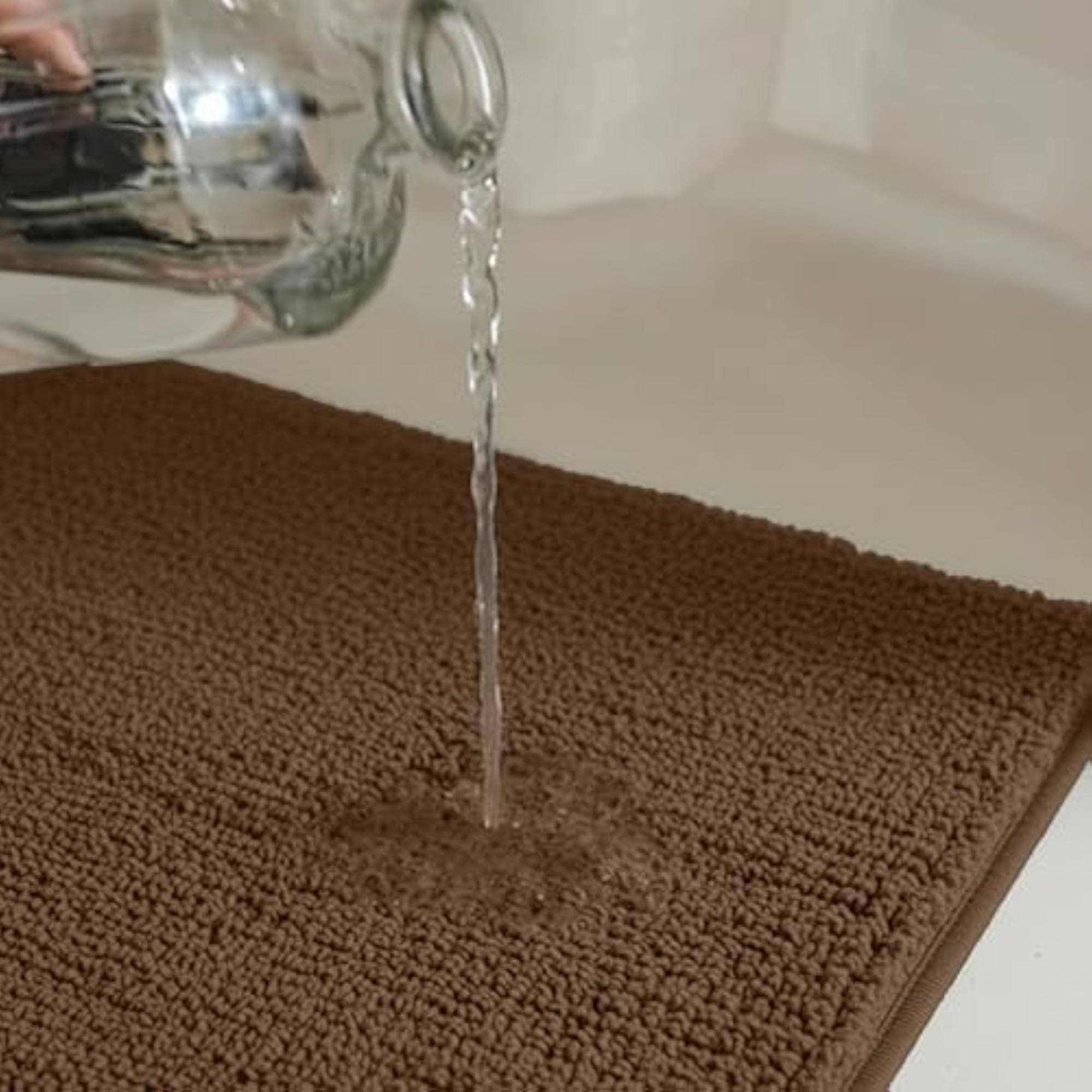Soft & Absorbent Microfibre Bath Mat, 1775 GSM
