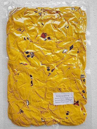 Balloons Emoji di, 100Pcs Emoji Faccina