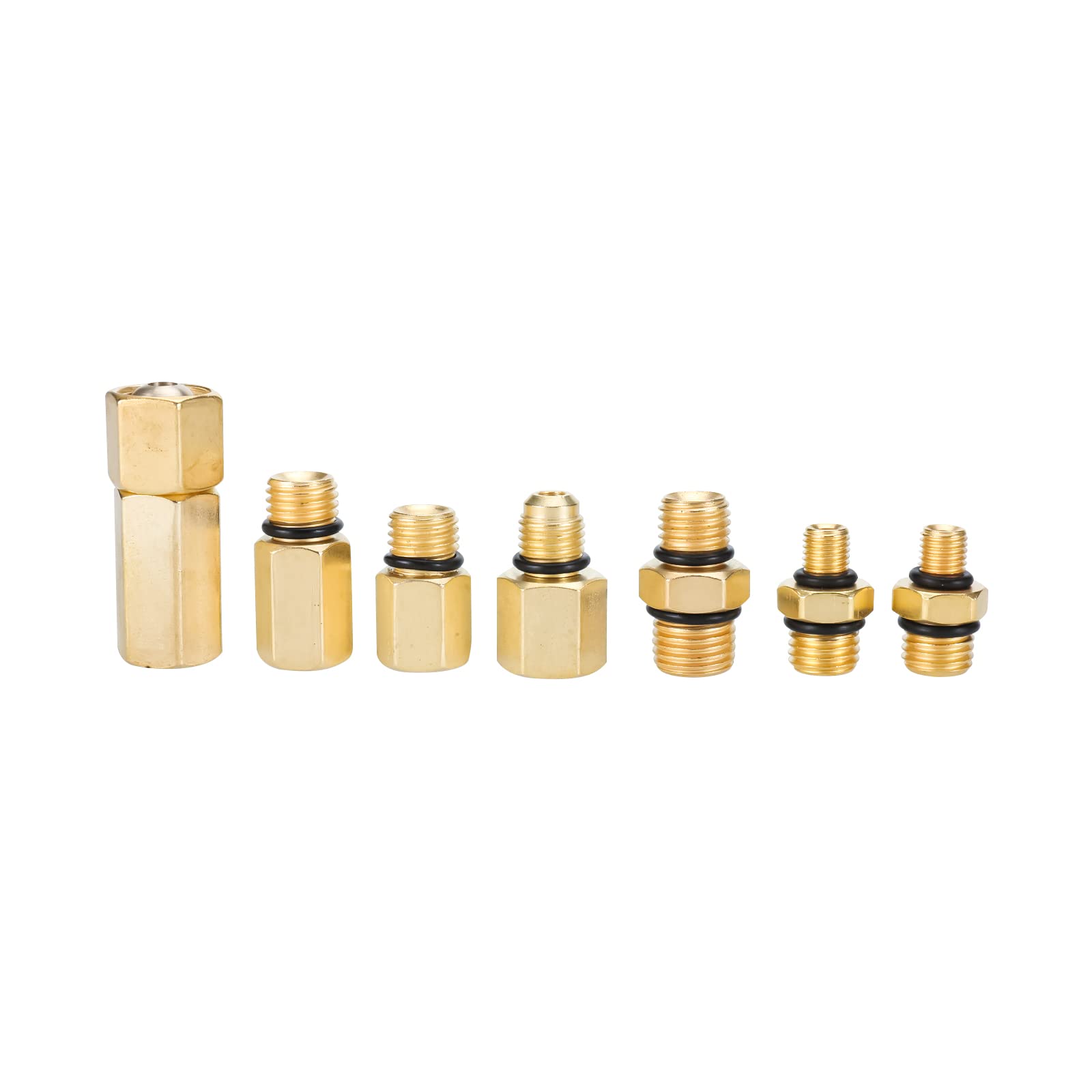FreeTec – Set per testare la Pressione della Benzina dell’Auto, manometro per Carburante 0 – 140 PSI.