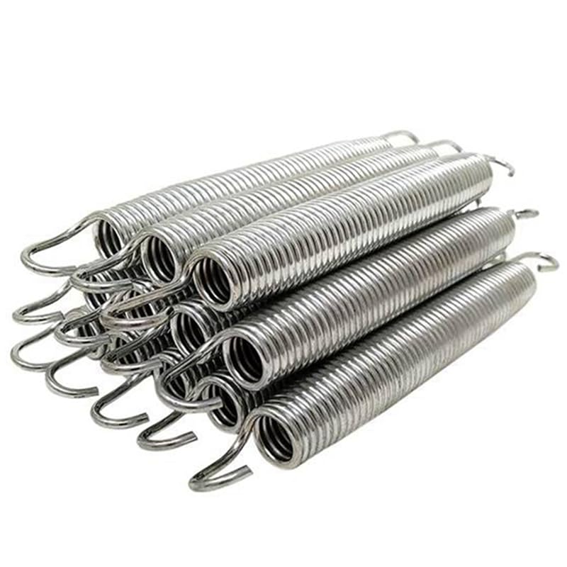 Trampolin-Ersatzfeder-Set, 16,5 cm, langlebig, silberfarben, für verbesserte Sprungkraft und Sicherheit, ideal für alle Trampolin-Modelle, 12 Stück
