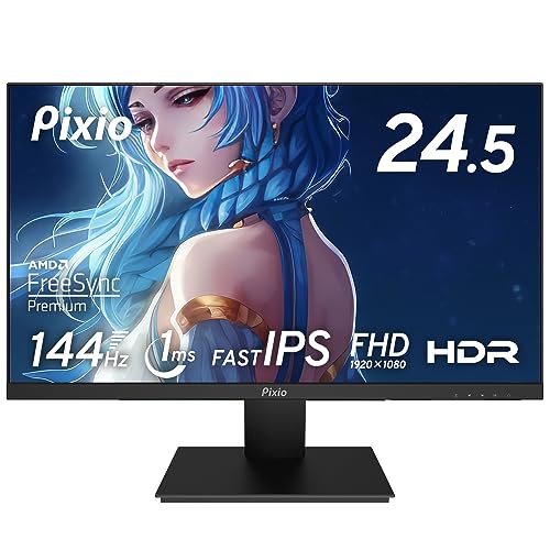 【値下げしました！】美品 Pixio PX257 Prime 24.5インチ Amazon.co.jp: Pixio PX257 Prime ゲーミングモニター 24.5インチ FHD