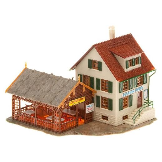 Faller - Edificio de Negocios y oficinas de modelismo ferroviario H0 Escala 1:87 (F130269)