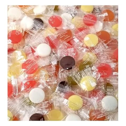 Eda's Sugar Free Tropical Mix Hard Candies 1 LB Individually Wrapped - Bistras (1 LB) Cover