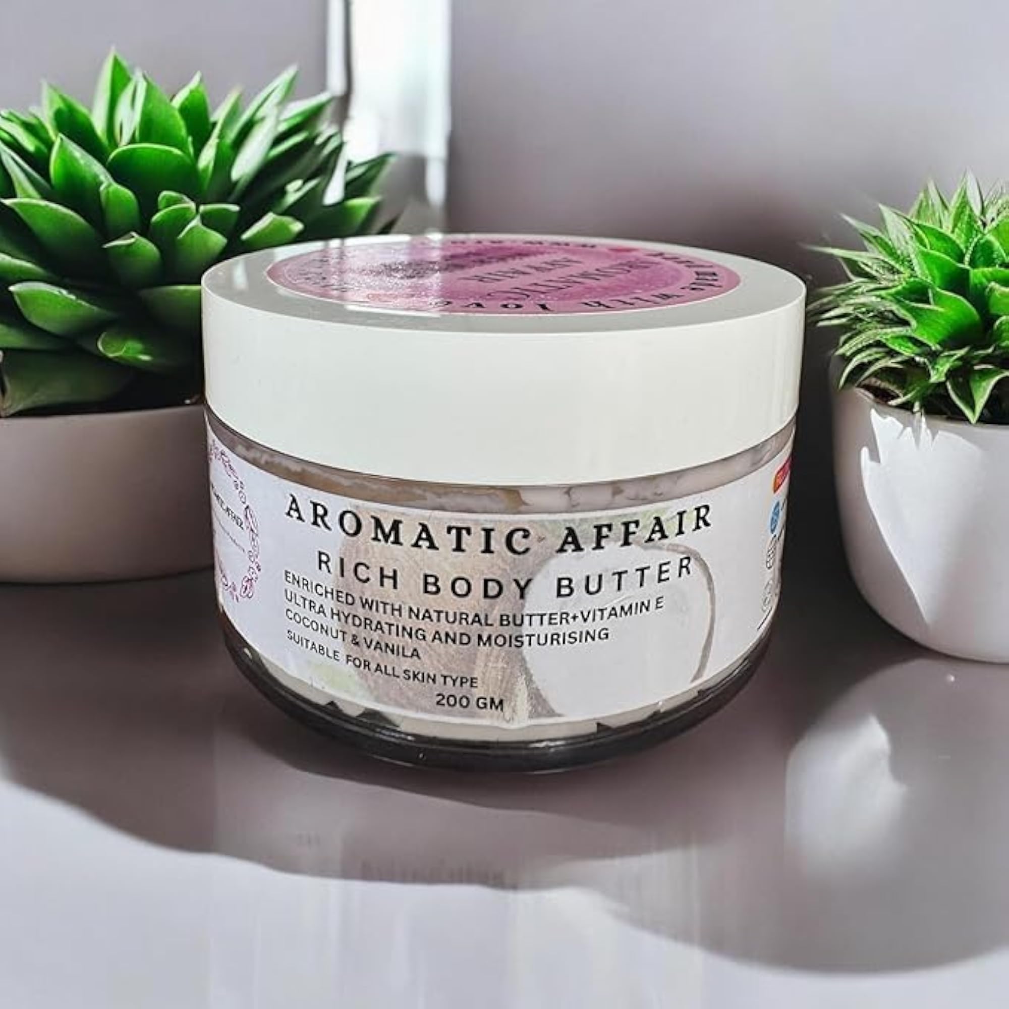 Aromatic Affair Rich Body Butter with Coconut & Vanilla, 200g