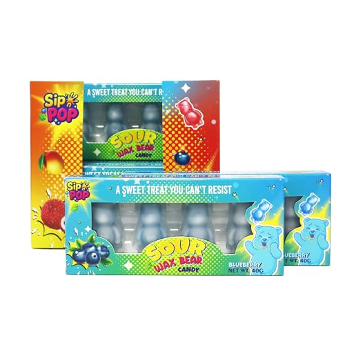 WAX CANDY (Bear Sour Blue-Raspberry)