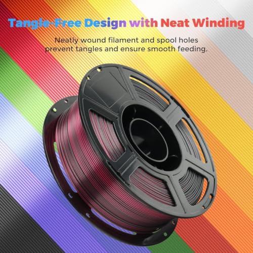 Image of Silk PLA 3D Printer Filament 1.75mm Filajoy3D 3D Printing Filament 250g Dimensional Accuracy + /- 0.03mm for Most FDM 3D Printers