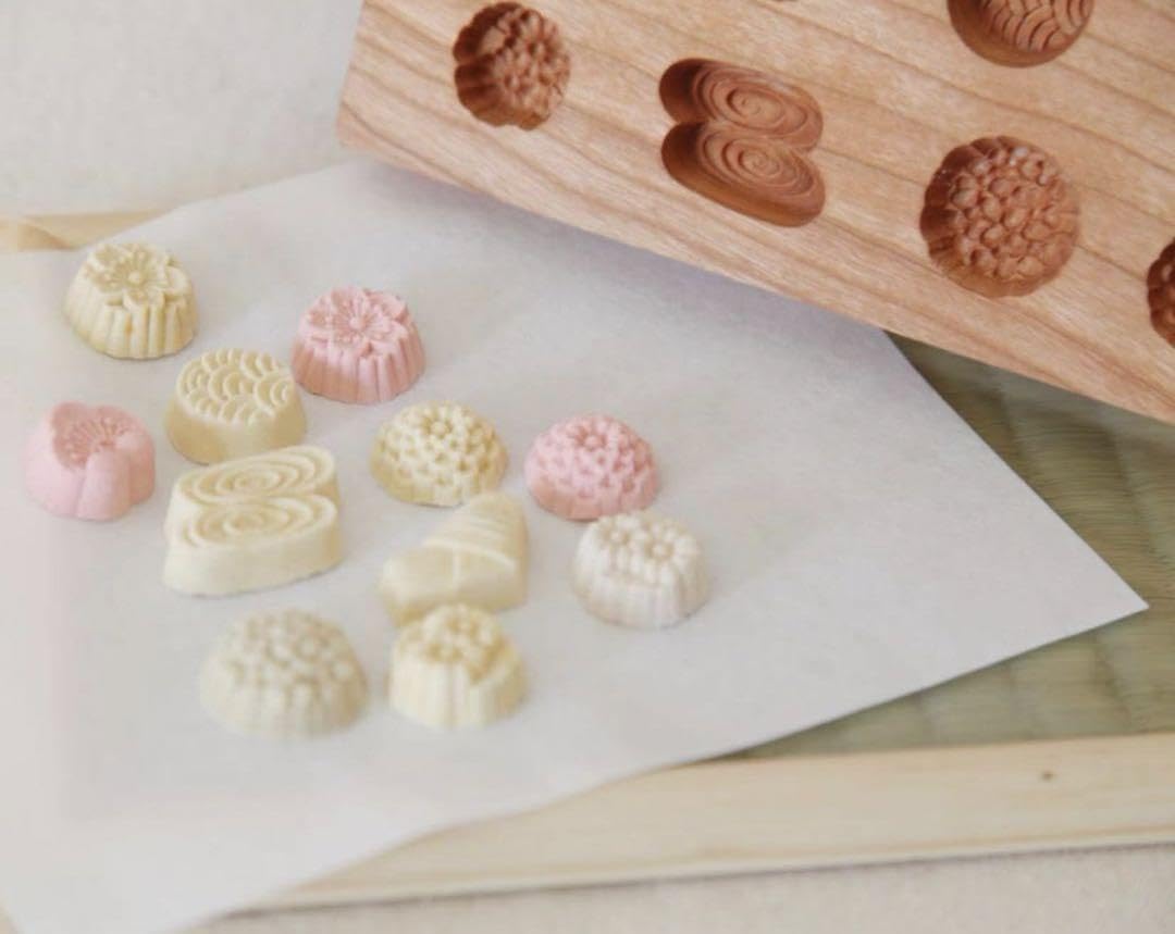 限定セール！和菓子道具 落雁 打菓子木型八種 さくら、あじさい、観世水、 Amazon.co.jp: 和菓子道具 落雁 打菓子木型八種 さくらあじさい