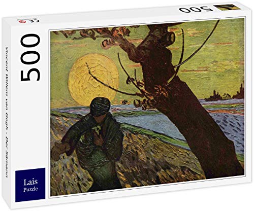 Preisvergleich Produktbild Lais Puzzle Vincent Willem Van Gogh - Der Sämann 500 Teile