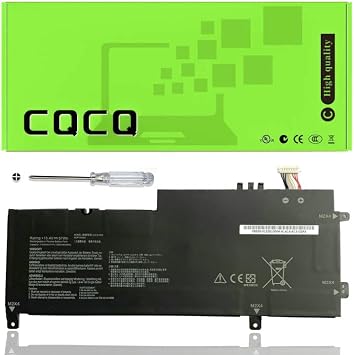 CQCQ C41N1809 Battery for ASUS ZenBook Flip 15 UX562 UX562FN UX562FD UX562FDX Q536F Q536FD Series Notebook 0B200-03440000 15.4V 57Wh/3740mAh