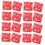 Avec ces serviettes de noël jetables, les hôtes peuvent se concentrer sur les festivités, car une élimination simple permet un nettoyage rapide après la fête sans sacrifier le style ou l'hygiène, décoration de table de noël, serviettes d'hiver