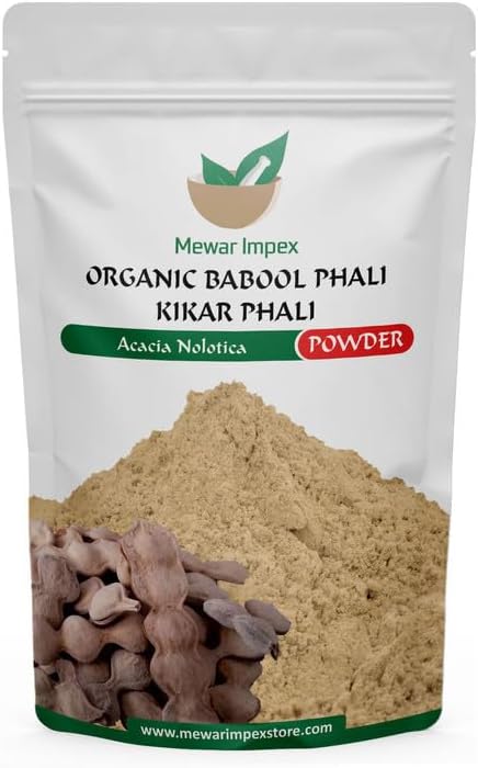 Mewar Impex Organic Babool Phali Powder 250 Gm |Kikar Powder For Joint Pain | Acacia Arabica Powder